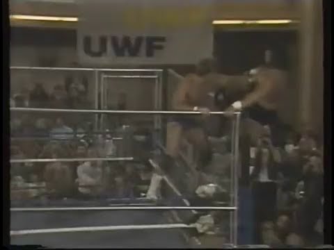 Paul Orndorff vs. Steve Williams - Steel Cage Match- 3/10/1991 - UWF