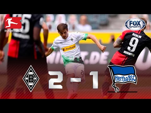 VAGA NA CHAMPIONS LEAGUE GARANTIDA! Lances de Borussia M'gladbach 2x1 Hertha Berlin pela Bundesliga
