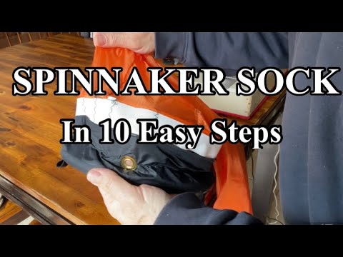 Contessa 26 Refit Ep.63 - Building a Spinnaker Sock