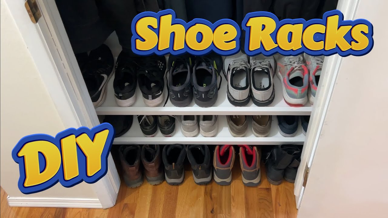 How to Build Wall-to-Wall Shoe Racks for Your Closet