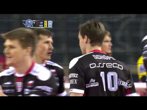 2017 CLVolleyM - 4th Round Leg 1 - Dukla LIBEREC vs Asseco Resovia RZESZÓW