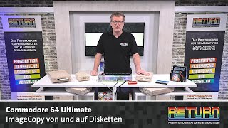 Commodore 64 Ultimate: ImageCopy von und auf Disketten
