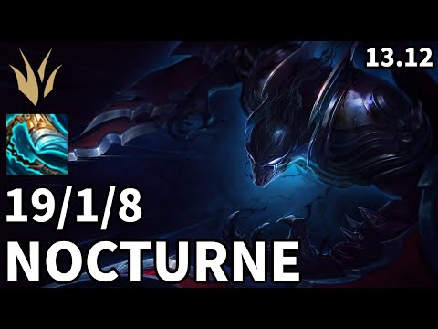 Nocturne Jungle vs Vi - EUW Master | Patch 13.12
