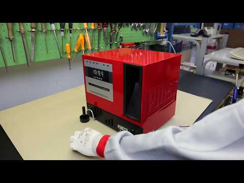 How to change the flow meter in the Piusi Cube 90