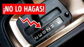 7 Cosas Que Nunca Debes Hacer En Un Auto Con Transmisión Automática