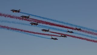 Video: Frankreichs Jets ehren US-Jubiläum mit Überflug über Washington