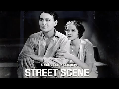 Street Scene (1931) 4K Restoration | King Vidor classic drama with Sylvia Sidney.  Elmer Rice play.