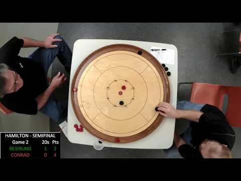 Crokinole 2018 Hamilton Semifinal - Beierling v Conrad