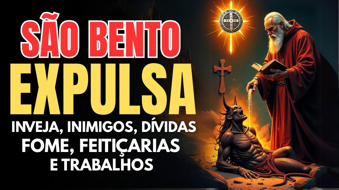 SÃO BENTO NA ÁGUA BENTA: O CAMINHO PARA O SUCESSO.