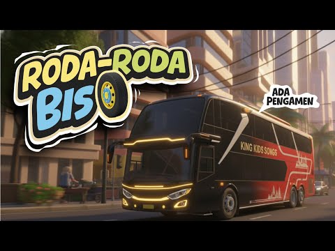 🚌 Roda-Roda Bis – Lagu Anak Indonesia | Animasi 3D Lucu & Ceria 🚌