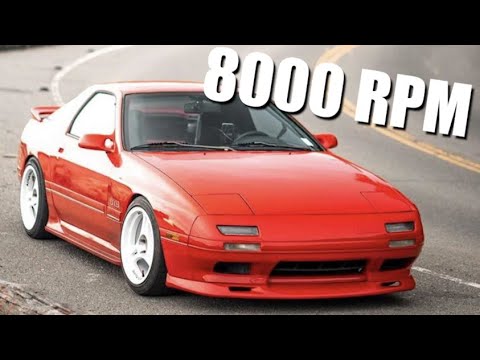 8000+ RPM in a 1990 Mazda RX-7 FC3S | TOUGE POV
