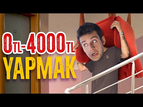 0 TL'yi 4000 TL YAPMAK!(EMLAK,NAKLİYE,OVERLOK)