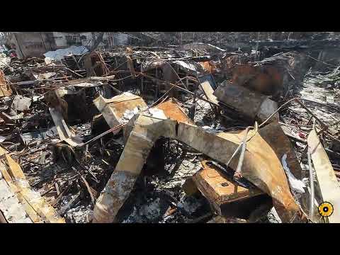 Palisades Aerial Media – A Drone Flight Through Ralphs’s Market After the Pacific Palisades Fire.webm