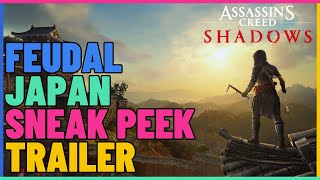 Assassin's Creed Shadows Feudal Japan Trailer.