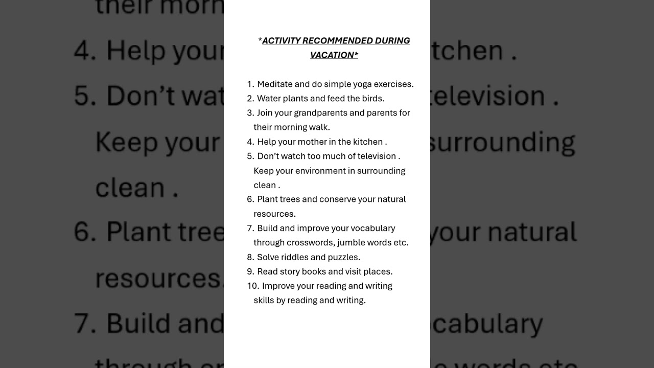 🔥🔥#3rd & 4th class holiday homework for Art and Craft and Computer 🔥#Activities for summer vacation🔥