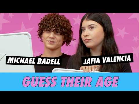 Michael Badell vs. Jafia Valencia - Guess Their Age