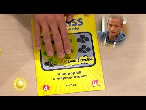 Triss: Rickard, 25 skrapar - Nyhetsmorgon (TV4)