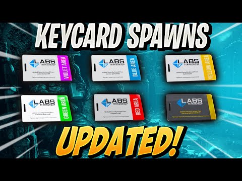 Labs Key Spawns Updated! - Escape From Tarkov