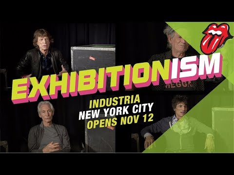 Mick, Keith, Charlie & Ronnie on EXHIBITIONISM