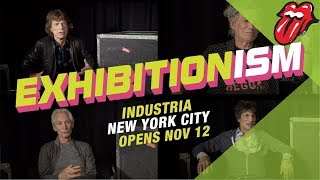 Mick, Keith, Charlie & Ronnie on EXHIBITIONISM