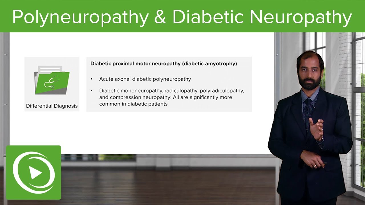 Polyneuropathy, Multifocal Motor & Diabetic Neuropathy – Neuropathology | Lecturio - YouTube