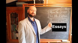 How to study for IB Psychology Paper 1   Essays