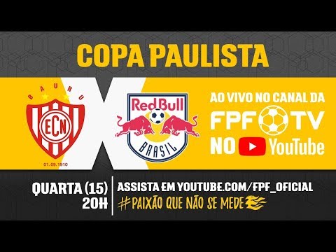 Noroeste 0 x 1 Red Bull - Copa Paulista 2018