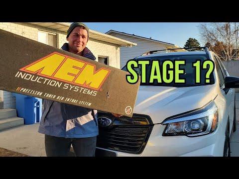 Letting the Forester Sport Breathe - AEM Intake Install