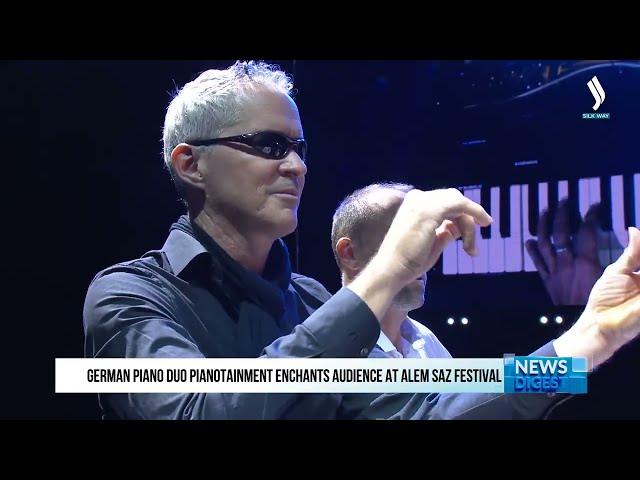 «Alem Saz» фестивалінде неміс пианистері виртуозды шоу ұйымдастырды
