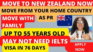 FAST MOVE TO NEW ZEALAND AS A PERMANENT RESIDENT FROM YOUR HOME COUNTRY | Apply Now !!