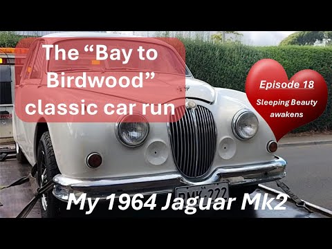 Ep 18 - Sleeping Beauty 1964 Jaguar Mk2 - The 2025 "Bay to Birdwood"