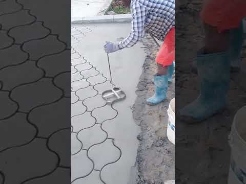 Concrete Stamp #shorts