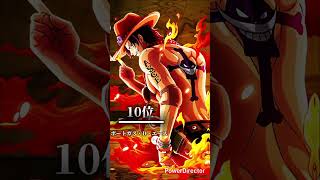 個人的に好きなONE PIECEのキャラランキング！#ワンピース #アニメ #ランキング #ワンピース好きと繋がりたい