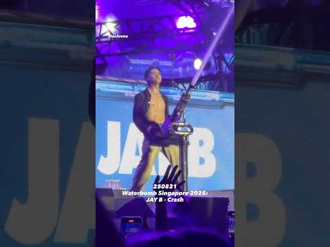 250831 Waterbomb Singapore 2025: #JAYB - Crash #GOT7 #제이비 #WATERBOMB2025  #WATERBOMBSINGAPORE