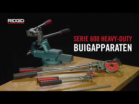 RIDGID 600 Heavy-Duty Buigapparaten
