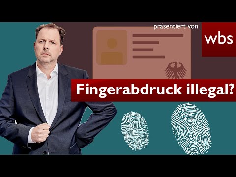 Gutachten bestätigt: Fingerabdruck im Perso illegal | Anwalt Christian Solmecke
