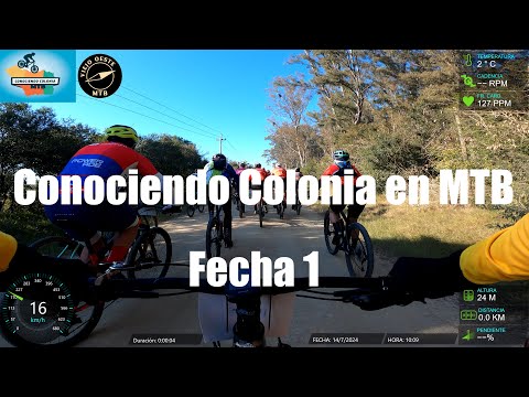 Conociendo Colonia en MTB  - Fecha - 1 Boca del Rosario