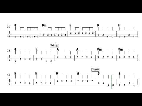 Eight Days A Week - The Beatles bass tab