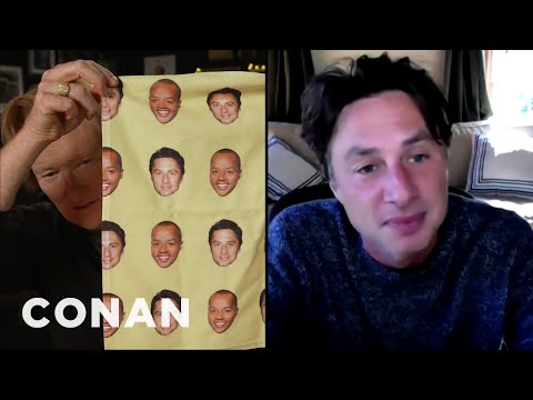 扎克-布拉夫和唐納德-費森的毛巾辯論 - CONAN在TBS上的辯論 (Zach Braff & Donald Faison’s Washcloth Debate - CONAN on TBS)