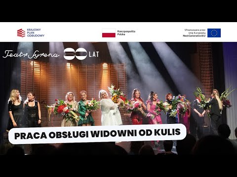 Praca obsługi widowni w Teatrze Syrena od kulis z Karoliną Nieścior i Łukaszem Leśko
