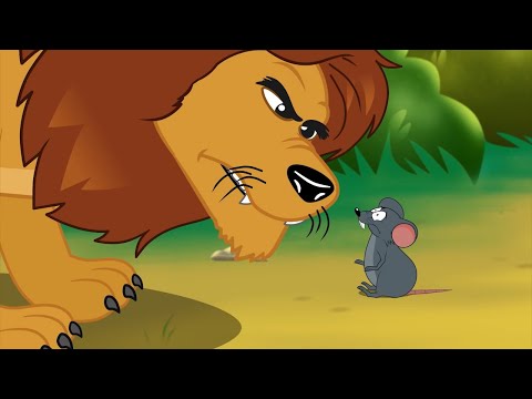 2 Cuentos | El león y el ratón + El Hombre de Jengibre - Cuentos infantiles para dormir en Español