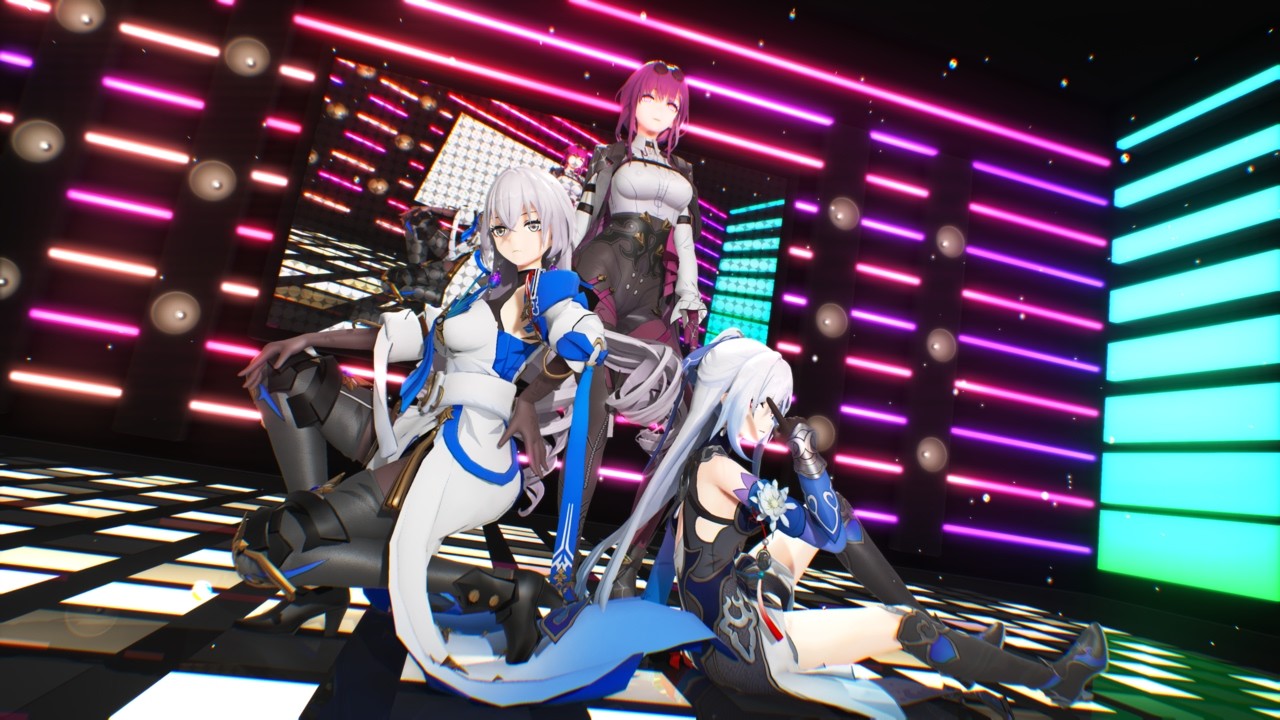 【MMD】崩壊：スターレイル ブローニャ 鏡流 カフカ「WA DA DA」[4K]