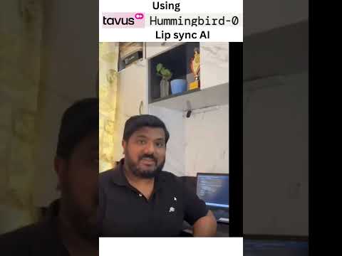 Original Vs AI LipSync | I tested Tavus Hummingbird-0 LipSync AI  #aitools2025 #lipsyncai #aivoice