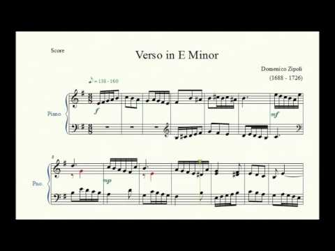 Verso in E Minor - Domenico Zipoli - Piano Repertoire 5
