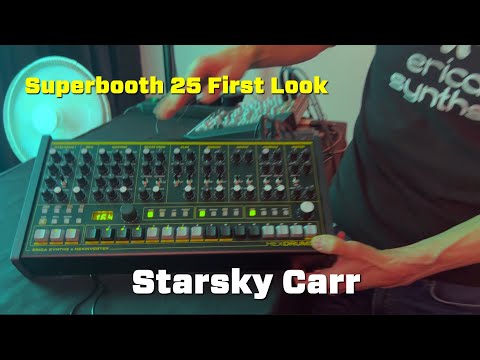 Erica Synths HEXDRUMS from Superbooth 2025