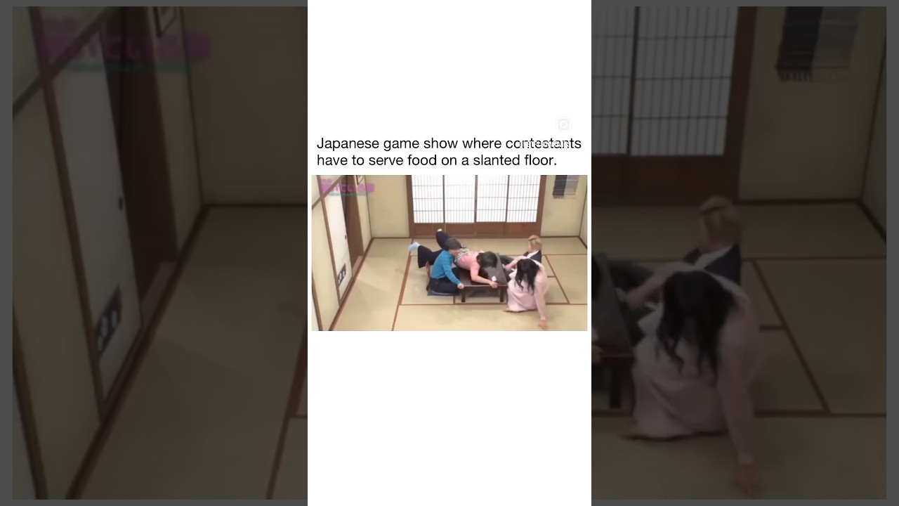 Japanese game show 😂￼