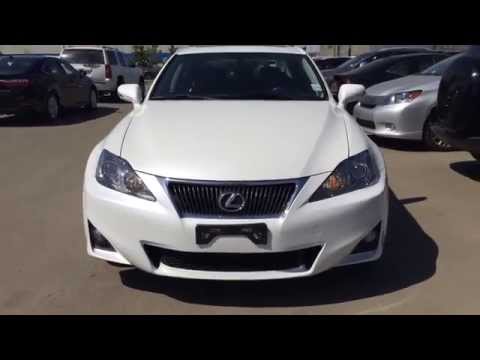 Pre Owned White 2011 Lexus IS 250 AWD Leather with Moonroof Review - Fort McMurray