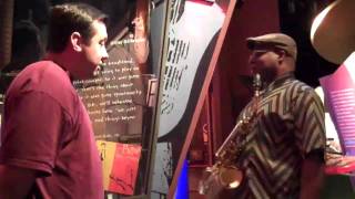 Gerald Dunn playing the Grafton Alto Sax