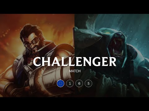 EUW Challenger match 165: Super Graves vs Super Rengar