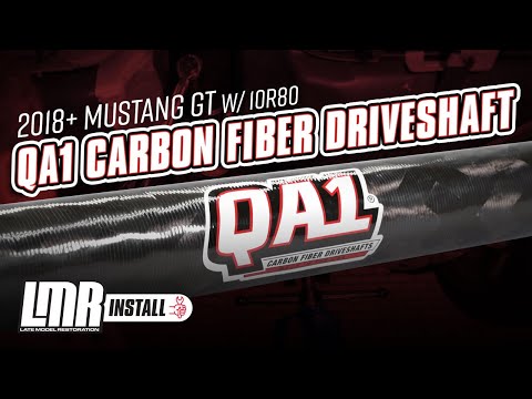 2018-2023 Mustang GT w/ 10R80 QA1 Carbon Fiber Driveshaft - Install & Review